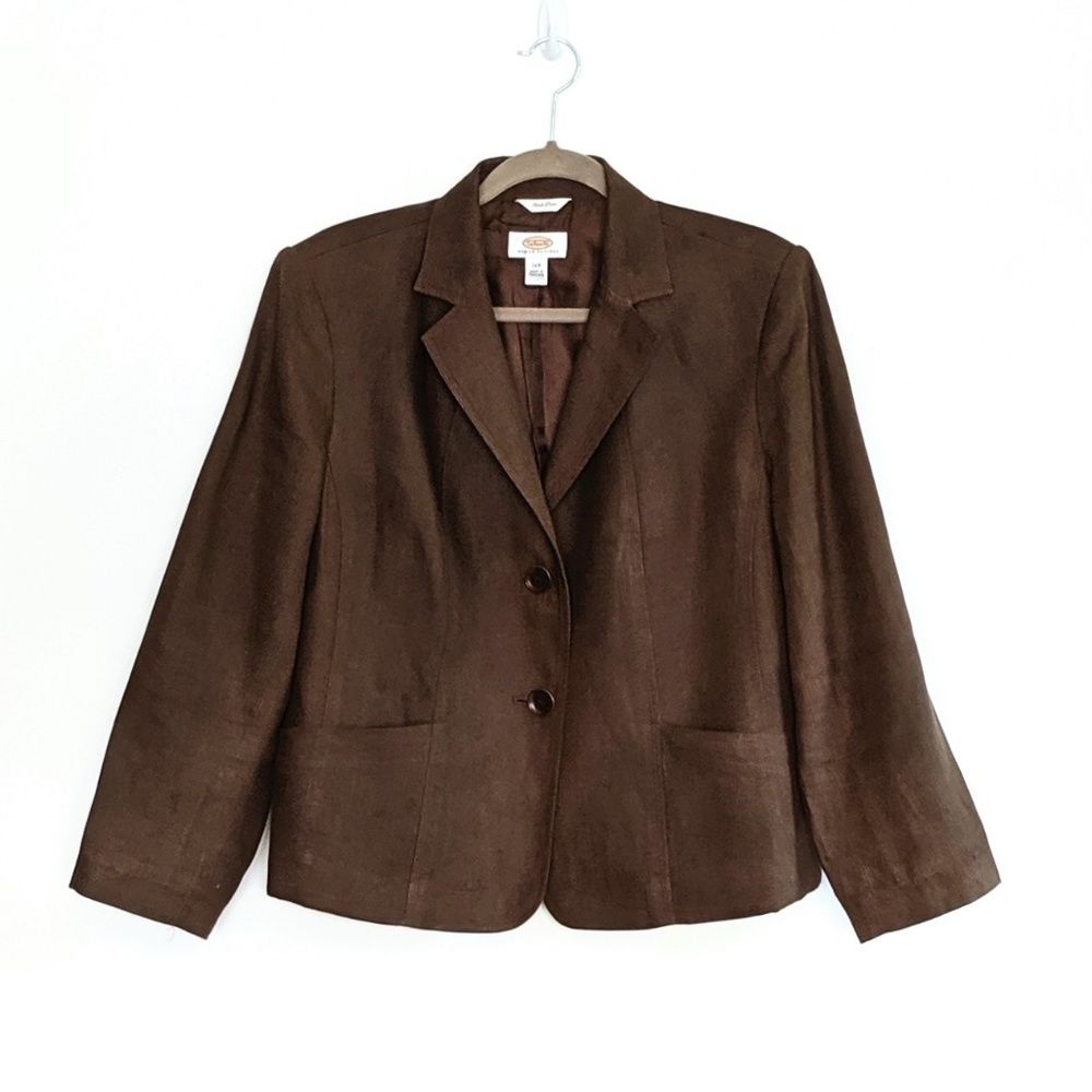 14WP Talbot's Irish linen lined jacket
